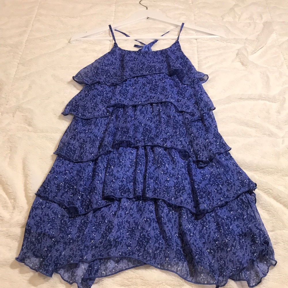 Epic Threads Purple Ruffle Dress - Picture 2 of 5